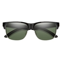 Smith Lowdown Split Sunglasses Front - Black Thumbnail}