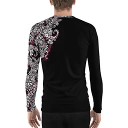 Spacefish Army Octopower Rashguard (Men’s) Back Thumbnail}