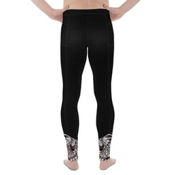 Spacefish Army Octopower Leggings (Men’s) Back Thumbnail}