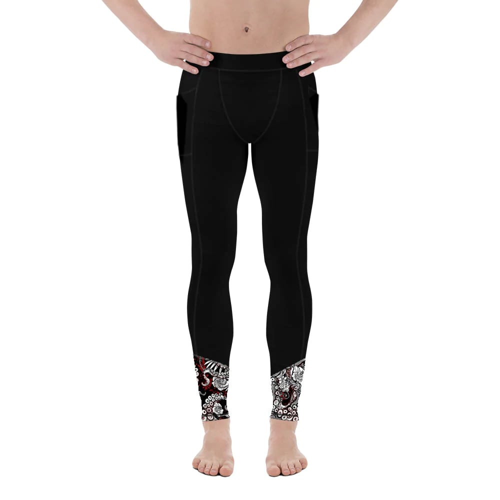 Spacefish Army Octopower Leggings (Men’s)