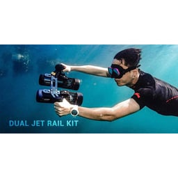 LEFEET Dual Jet Rail Scooter Mount Lifestyle Thumbnail}