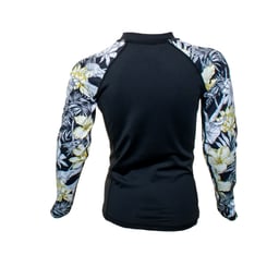 EVO Napali Long Sleeve Performance Rashguard  Black Back Thumbnail}
