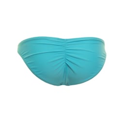 Jelly Swimwear Scrunch Bikini Bottom Aqua Back Thumbnail}