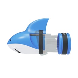 LEFEET Floating Shark Fins - On Scooter View Thumbnail}