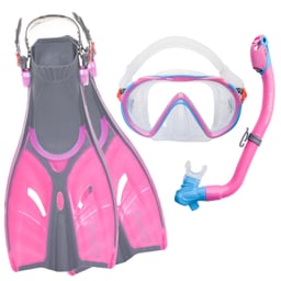 EVO One Snorkel Gear Package (Kid's) - Pink Thumbnail}