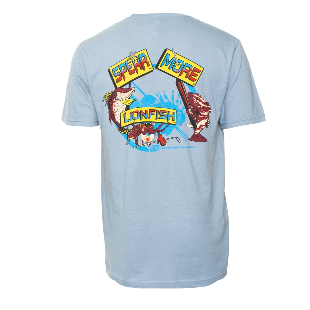 HammerHead Spear More Lionfish Short Sleeve T-Shirt