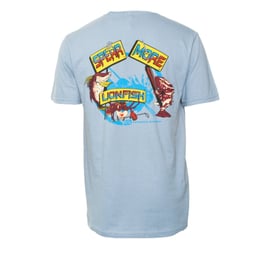 HammerHead Spear More Lionfish Short Sleeve T-Shirt Back Thumbnail}