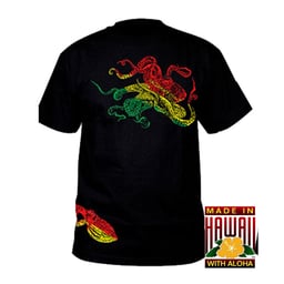 Hammerhead Next Level Premium Tako Rasta Short Sleeve T-Shirt - Front Thumbnail}