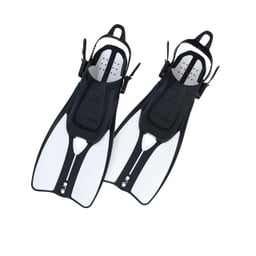 Ocean Reef Duo II Open Heel Fins - White Thumbnail}