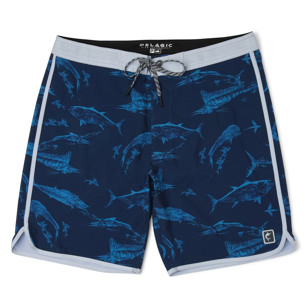 Pelagic High Spot Gyotaku Boardshorts (Men’s)
