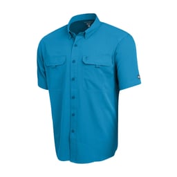 Pelagic Keys Short Sleeve Button Down Performance Shirt (Men’s) Thumbnail}
