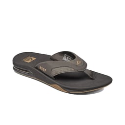 Reef Fanning Comfortable Beach Sandals - Brown Thumbnail}