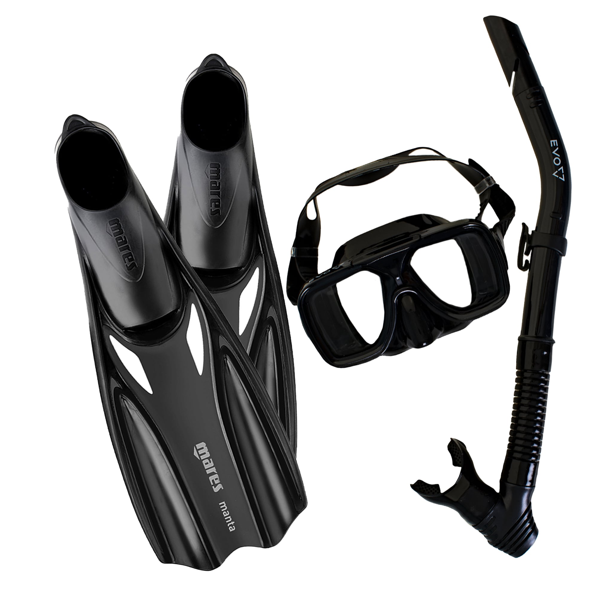 EVO Drift and Mares Manta Fins Snorkeling Package