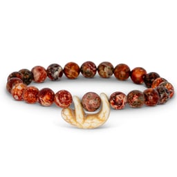 Fahlo Wander Bracelet (Sloth) - Mountain Stone Thumbnail}