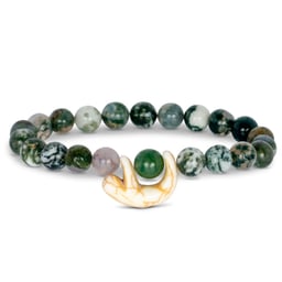 Fahlo Wander Bracelet (Sloth) - Rainforest Green Thumbnail}