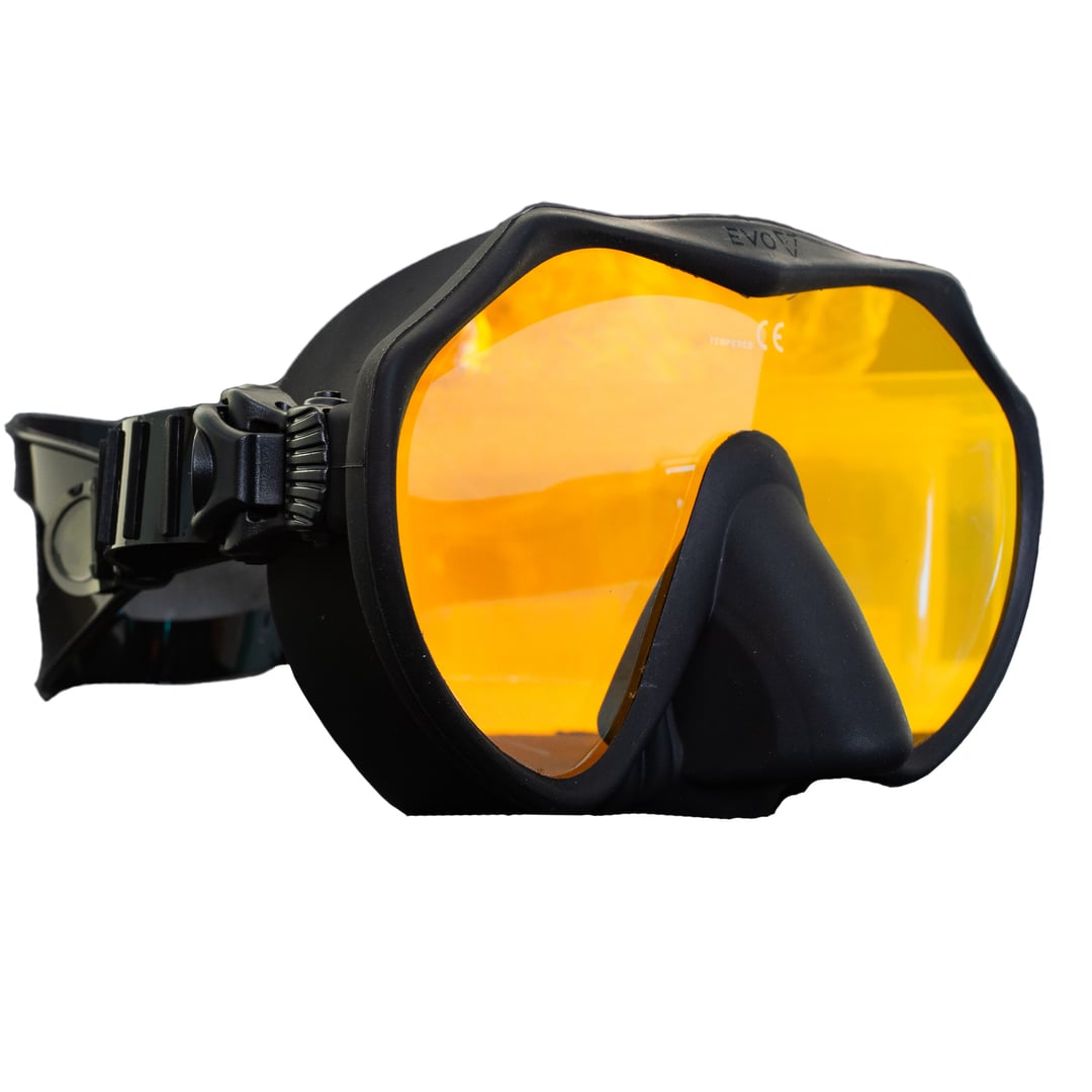 EVO Andros Frameless HD Mask, Single Lens
