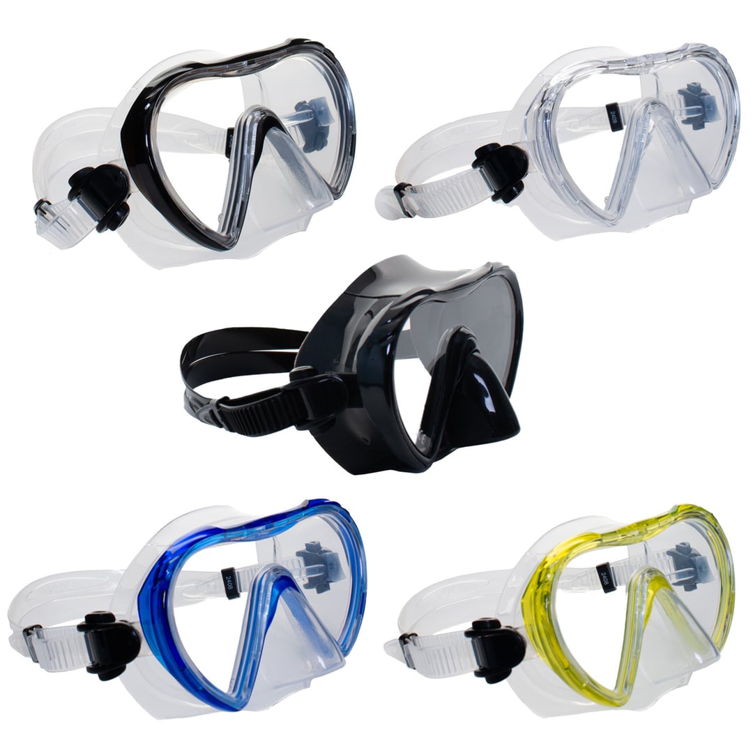 EVO Exuma Scuba Mask, Single Lens