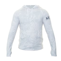 Kraken Rashguard Hoodie (Men's) - White Thumbnail}
