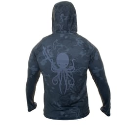 Kraken Rashguard Hoodie (Men's) - Black Thumbnail}