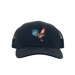 Rooster Key West Hat - Black/Black - Front Thumbnail}