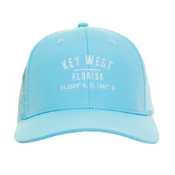 Key West Coordinates Hat - Frost Thumbnail}