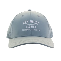 Key West Coordinates Hat -Quarry Thumbnail}