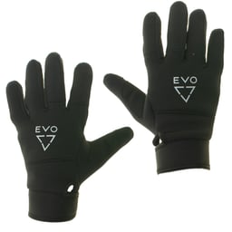 EVO 1.5mm Neoprene Dive Gloves - Backhand - Black Thumbnail}