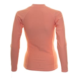 EVO Largo Zip-Up Long Sleeve Rashguard (Women’s) - back - coral Thumbnail}