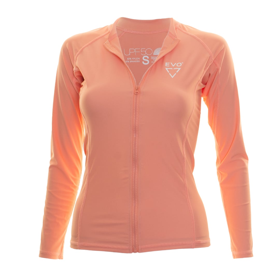 EVO Largo Zip-Up Long Sleeve Rashguard (Women’s)