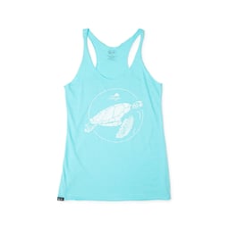 Pelagic Tortuga Premium Tank Top (Women's) - Front Flat Lay Thumbnail}