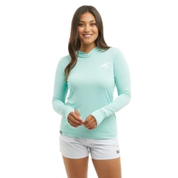 Pelagic Aquatek Tortuga Performance Hoodie (Women’s) Thumbnail}