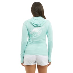 Pelagic Aquatek Tortuga Performance Hoodie (Women’s) Thumbnail}