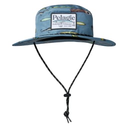 Pelagic Sunsetter Lured Bucket Hat- front Thumbnail}