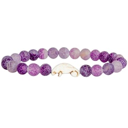 Fahlo Drift Bracelet (Manatee) - Coral Reef Violet Thumbnail}