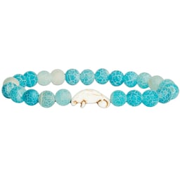 Fahlo Drift Bracelet (Manatee) - Aqua Blue Thumbnail}