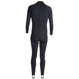 EVO Lycra Dive Skin (Men's) Back View - Black Thumbnail}