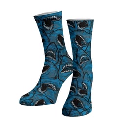 Spacefish Army Dive Socks - Shark Camo Thumbnail}