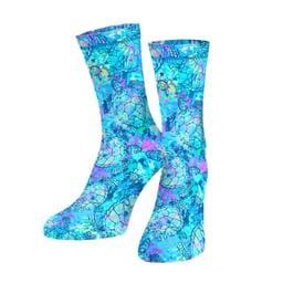 Spacefish Army Dive Socks - Turtle Tie Dye Thumbnail}
