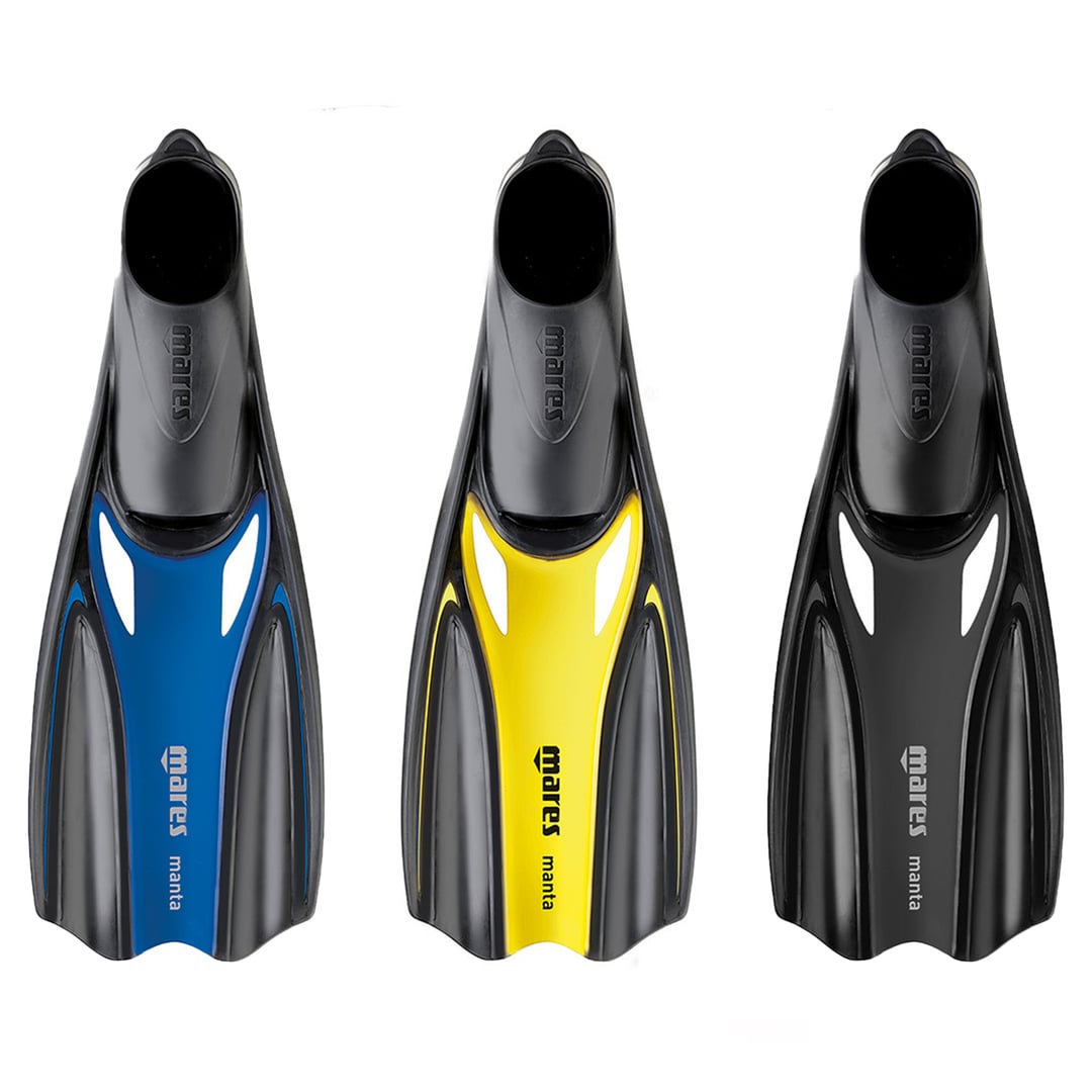 Mares Manta Full Foot Snorkeling Fins