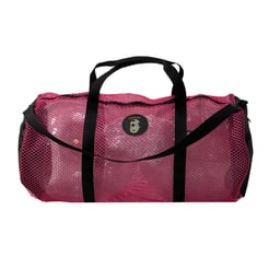 Mesh Duffle Bag - Pink Thumbnail}