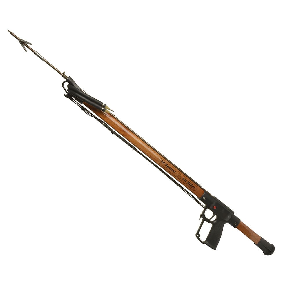 AB Biller Mahogany Special Spearguns