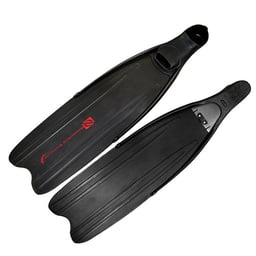 HammerHead Kaudal Full Foot Fins (Pair) - Black Thumbnail}
