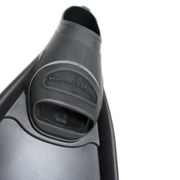 HammerHead Kaudal Full Foot Fins Foot Pocket Detail - Black Thumbnail}