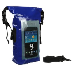 Gecko Waterproof Tote with Phone Compartment - Royal Thumbnail}