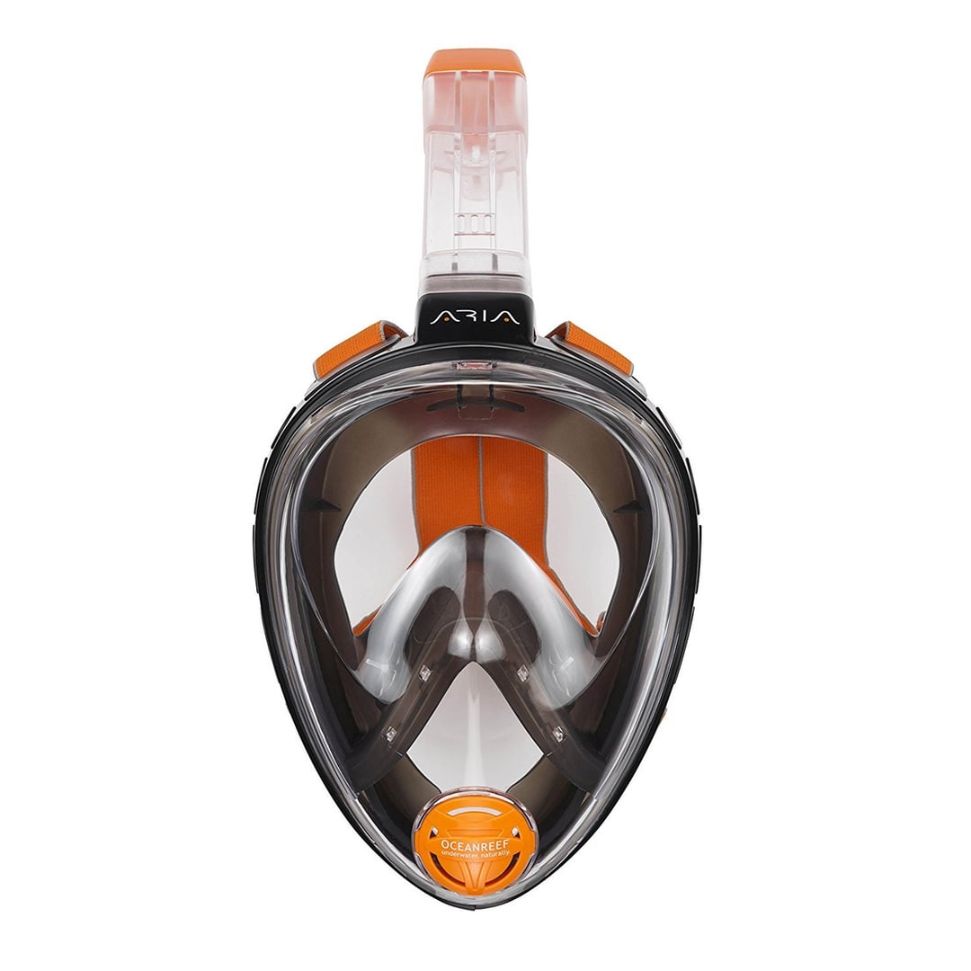 Ocean Reef Aria QR+ Full Face Snorkel Mask with Camera Holder