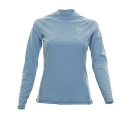 EVO Largo Long Sleeve Rashguard (Women’s) chambray blue front Thumbnail}