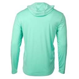 AVID AVIDry Long Sleeve Performance Hoodie - Bermuda - Back Thumbnail}