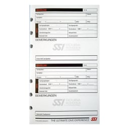 SSI Platinum 100 Dive Log Refills Thumbnail}