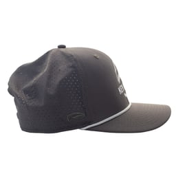 Key West Shark Bite Hat - Grey - Side Thumbnail}