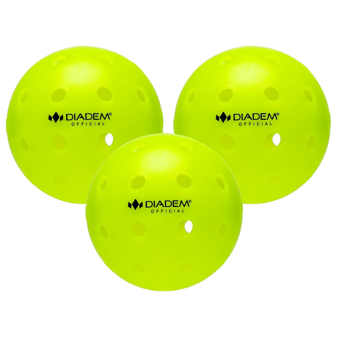 Diadem Official Pickleballs - 3 Pack